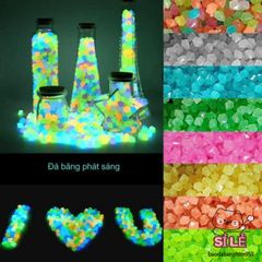 20 Viên Sỏi Phát Sáng Dạ Quang - Đá Trang Trí Bể Cá Tiểu Cảnh Lung Linh, An Toàn Cho Môi Trường, Tạo Không Gian Huyền Bí Hơn 15 Năm