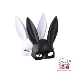 Mặt Nạ Thỏ Halloween Độc Đáo - Phụ Kiện Cosplay Siêu Dễ Thương Cho Tiệc Đêm Và Sự Kiện Hóa Trang