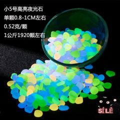Sỏi Dạ Quang Phát Sáng - Đá Trang Trí Bể Cá Lấp Lánh, Hiệu Ứng Ánh Sáng Độc Đáo, Không Gian Sống Đầy Sắc Màu