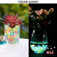 Sỏi Dạ Quang Phát Sáng - Đá Trang Trí Bể Cá Lấp Lánh, Hiệu Ứng Ánh Sáng Độc Đáo, Không Gian Sống Đầy Sắc Màu