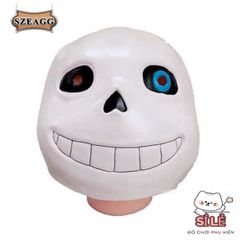 Mặt Nạ Cosplay Undertale Sans - Phụ Kiện Hóa Trang Vừa Vặn, Thích Hợp Cho Halloween và Tiệc Tùng - Độc Đáo và Nghệ Thuật