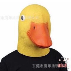 Mặt Nạ Hóa Trang Con Vịt Donald - Đạo Cụ Halloween Funnny Cho Quay Video TikTok - Latex Thiết Kế Sinh Động