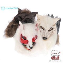 Mặt Nạ Đầu Sói Halloween Kèm Găng Tay - Trang Phục Hóa Trang Đẹp Đáng Sợ Cho Tiệc Cospaly