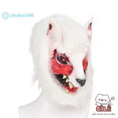 Mặt Nạ Đầu Sói Halloween Kèm Găng Tay - Trang Phục Hóa Trang Đẹp Đáng Sợ Cho Tiệc Cospaly