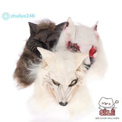 Mặt Nạ Đầu Sói Halloween Kèm Găng Tay - Trang Phục Hóa Trang Đẹp Đáng Sợ Cho Tiệc Cospaly