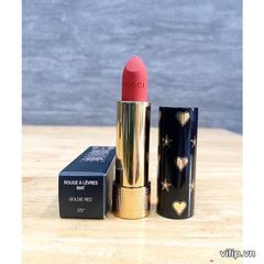Son Gucci Limited 25 Goldie Red Màu Đỏ Tươi Chính Hãng - Thỏi Son Sang Trọng, Cảm Giác Mịn Màng, Dành Cho Phái Đẹp