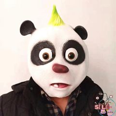 Mặt Nạ Gấu Trúc Ngáo Hoá Trang - Đạo Cụ Halloween Độc Đáo Cho Mọi Lứa Tuổi - Thú Vị Cho Tiệc Tùng và Chụp Ảnh