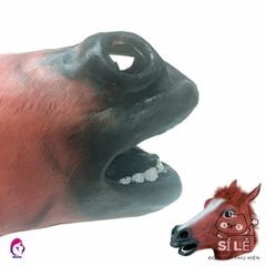 Mặt Nạ Latex Hình Ngựa Độc Đáo - Khuyên Dùng Trong Lễ Hội Halloween Và Tiệc Hóa Trang, Phụ Kiện Thú Vị Cho Bé Và Người Lớn