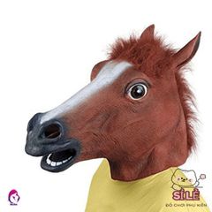 Mặt Nạ Latex Hình Ngựa Độc Đáo - Khuyên Dùng Trong Lễ Hội Halloween Và Tiệc Hóa Trang, Phụ Kiện Thú Vị Cho Bé Và Người Lớn