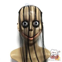 Mặt nạ Halloween Kỳ Quái Hình Chữ V - Phụ Kiện Cosplay Ma Nữ Độc Đáo Cho Bữa Tiệc Và Lễ Hội