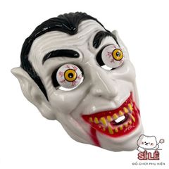 Mặt Nạ Hóa Trang Kinh Dị Đầu Lâu Thây Ma Có Mắt Di Chuyển - Phụ Kiện Halloween Độc Đáo cho Tiệc Chơi và Lễ Hội