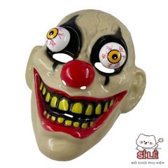Mặt Nạ Hóa Trang Kinh Dị Đầu Lâu Thây Ma Có Mắt Di Chuyển - Phụ Kiện Halloween Độc Đáo cho Tiệc Chơi và Lễ Hội