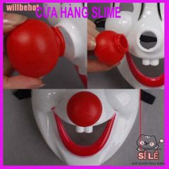 Mặt Nạ Mũi Chú Hề Vui Nhộn Halloween - Phụ Kiện Hóa Trang Cho Nam Nữ, Tiệc Tùng, Biểu Diễn Nghệ Thuật