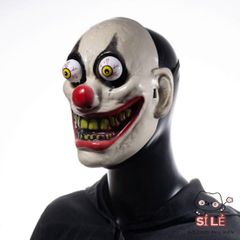 Mặt Nạ Đầu Lâu HEALMEYOU - Phụ Kiện Hóa Trang Ma Quái cho Halloween, Cosplay Chú Hề Joker và Thây Ma 3D Di Chuyển Mắt