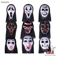 Mặt Nạ Quái Vật Halloween Kinh Dị - Mặt Nạ Ma Quái Cosplay Tutu Đáng Sợ Cho Bữa Tiệc Hóa Trang, Phụ Kiện Thú Vị