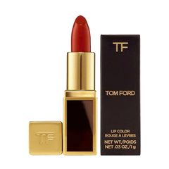 Son Tom Ford 16 Scarlet Rouge 24K Gold - Son Môi Đỏ Thuần Cao Cấp, Chất Lượng Sang Trọng, Lấp Lánh, Quà Tặng Đặc Biệt Chính Hãng