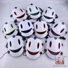 Mặt Nạ Cosplay LED Phát Sáng Anime Thiên Thần Nụ Cười Hiruko - Phụ Kiện Halloween Sáng Đẹp Cho Tiệc Tùng