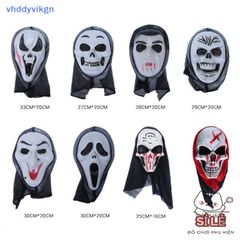Mặt Nạ Khiêu Vũ Hip Hop Độc Đáo - Phụ Kiện Tiệc Halloween Kinh Dị, Trang Phục Phù Hợp Mọi Dịp Lễ Hội