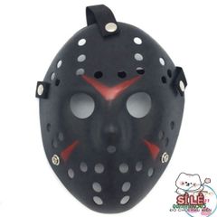 Mặt Nạ Cosplay Jason Voorhees Bằng Nhựa - Phụ Kiện Halloween Chất Lượng Cao Cho Tiệc Hóa Trang Kinh Dị