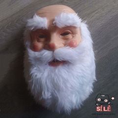 Bộ Đạo Cụ Cosplay Ông Già Noel 3D - Mặt Nạ Râu và Mũ Trang Trí Giáng Sinh Cho Mọi Lứa Tuổi, Tái Sử Dụng, Hoạt Động Ngoài Trời, Độc Đáo