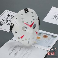 Mặt Nạ Jason Voorhees Halloween - Phụ Kiện Trang Trí Tiệc Hóa Trang Đáng Sợ Cho Người Lớn Và Trẻ Em