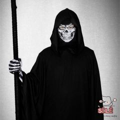 Mặt Nạ Toàn Mặt Đầu Lâu Đàn Hồi Thời Trang - Phụ Kiện Halloween Độc Đáo, Hoá Trang Cá Tính Cho Nam Nữ