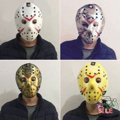 Mặt Nạ Hóa Trang Jason Voorhees - Phụ Kiện Halloween Cao Cấp, Chất Liệu Nhựa Bền Bỉ, Phù Hợp Cho Nam Nữ