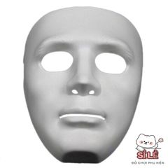 Mặt Nạ Hóa Trang Dạ Hội Màu Trắng Jabbawockeez - Phong Cách Hip Hop, Set 10 Chiếc, Thể Hiện Cá Tính Độc Đáo