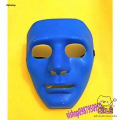Mặt Nạ Hóa Trang Jabbawockeez Xanh Dương - Phụ Kiện Cosplay Đẹp cho Halloween và Tiệc Hóa Trang, Độc Đáo và Sáng Tạo