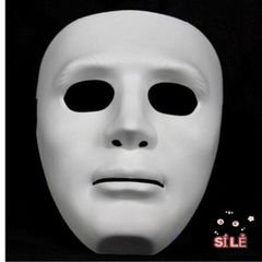 Mặt Nạ Hóa Trang Dạ Hội Màu Trắng Jabbawockeez - Phụ Kiện Hip Hop Độc Đáo Cho Tiệc Hóa Trang và Sự Kiện Nghệ Thuật