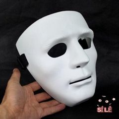 Mặt Nạ Hóa Trang Dạ Hội Màu Trắng Jabbawockeez - Phụ Kiện Hip Hop Độc Đáo Cho Tiệc Hóa Trang và Sự Kiện Nghệ Thuật
