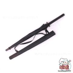 Ô Dù KATANA Cán Kiếm Nhật Đen Mờ - Ô Che Mưa Thời Trang, Chất Liệu Cao Cấp, Kích Cỡ 24 Nan, Quà Tặng Độc Đáo