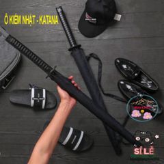 Ô Dù Che Mưa Katana - Thiết Kế Cán Kiếm Nhật Sang Trọng, 16 Nan Bền Bỉ, Chống Nắng, Phụ Kiện Thời Trang Cao Cấp