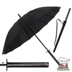 Ô Dù Che Mưa Katana - Thiết Kế Cán Kiếm Nhật Sang Trọng, 16 Nan Bền Bỉ, Chống Nắng, Phụ Kiện Thời Trang Cao Cấp