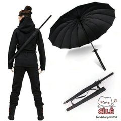 Ô Dù Che Mưa Katana Kiểu Dáng Kiếm Nhật 16 Nan Chắc Chắn - Phụ Kiện Thời Trang Độc Đáo Cho Ngày Mưa