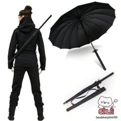 Ô Dù Che Mưa Katana Kiểu Dáng Kiếm Nhật 16 Nan Chắc Chắn - Phụ Kiện Thời Trang Độc Đáo Cho Ngày Mưa