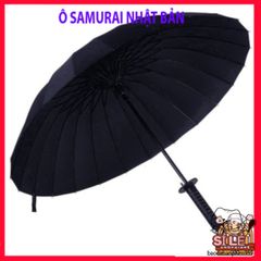 Ô Dù Katana Cán Kiếm Nhật Đen - Ô Che Mưa 16 Nan Bền Bỉ, Phong Cách Samurai Độc Đáo, Phụ Kiện Thời Trang Hấp Dẫn