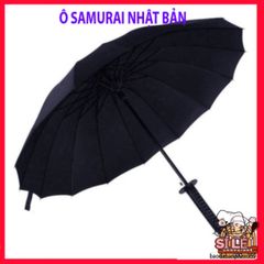 Ô Dù Katana Cán Kiếm Nhật Đen - Ô Che Mưa 16 Nan Bền Bỉ, Phong Cách Samurai Độc Đáo, Phụ Kiện Thời Trang Hấp Dẫn