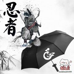 Ô Dù Che Mưa Katana Thiết Kế Cán Kiếm Nhật, 8 Nan Bền, Chống Nắng Mưa - Phụ Kiện Thời Trang Độc Đáo