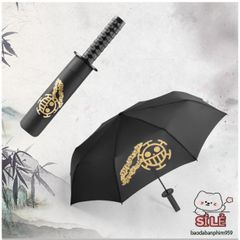 Ô Dù Che Mưa Katana Thiết Kế Cán Kiếm Nhật, 8 Nan Bền, Chống Nắng Mưa - Phụ Kiện Thời Trang Độc Đáo