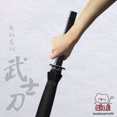 Ô Dù Che Mưa Katana Thiết Kế Cán Kiếm Nhật, 8 Nan Bền, Chống Nắng Mưa - Phụ Kiện Thời Trang Độc Đáo
