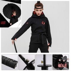 Ô Che Nắng Kiểu Kiếm Nhật Katana 24 Nan - Phụ Kiện Thời Trang Chống Nắng và Mưa, Kèm Túi Đựng Tiện Lợi