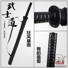 Ô Dù Che Nắng Mưa Katana - Phong Cách Kiếm Nhật, Bền Bỉ 16 Nan Đen Sang Trọng, Thiết Kế Độc Đáo và Chắc Chắn