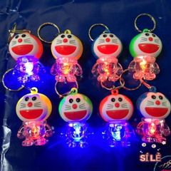 Móc Chìa Khóa Doremon Phát Sáng Đáng Yêu với Đèn LED - Phụ Kiện Thời Trang, Quà Tặng Ngộ Nghĩnh cho Fan Hoạt Hình