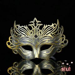 Mặt Nạ Halloween Nửa Mặt Nam Bằng Nhựa - Phụ Kiện Hóa Trang Độc Đáo Cho Lễ Hội, Tiệc Tùng và Biểu Diễn Nghệ Thuật