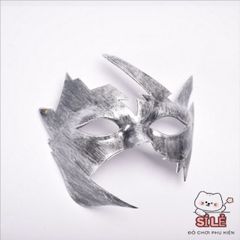 Mặt Nạ Halloween Nửa Mặt Nam Bằng Nhựa - Phụ Kiện Hóa Trang Độc Đáo Cho Lễ Hội, Tiệc Tùng và Biểu Diễn Nghệ Thuật