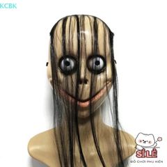 Mặt Nạ Tóc Dài Halloween Ngộ Nghĩnh - Phụ Kiện Tiệc Hóa Trang Hình Chữ V Độc Đáo, Vẻ Đẹp MoMo Chất Lượng Cao