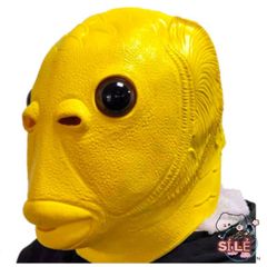Mặt Nạ Cá Vàng GOLD Dành Cho Người Lớn - Phụ Kiện Hóa Trang Halloween Chất Liệu Latex An Toàn, Lấy Cảm Hứng Từ Cosplay