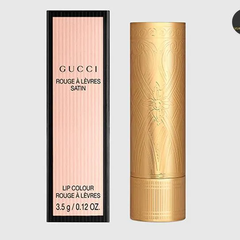 Son Gucci Rouge À Lèvres Satin Lipstick Màu 502 Eadie Scarlet Đỏ Lạnh - Son Lì Cao Cấp Chính Hãng, Quyến Rũ, Phong Cách Sang Trọng