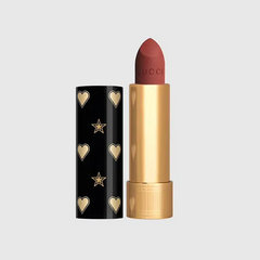 Son Gucci 217 Valeria Rose - Son Môi Cao Cấp Màu Hồng Cam Đất, Holiday 2021 Rouge à Lèvres Chính Hãng, Độ Bám Màu Xuất Sắc